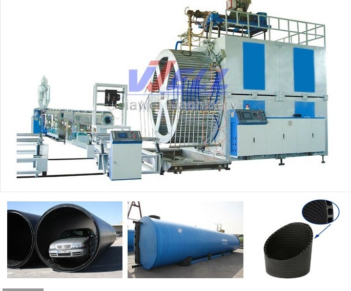 HDPE Large Dia. Water/Gas Supply Pipe Production Line