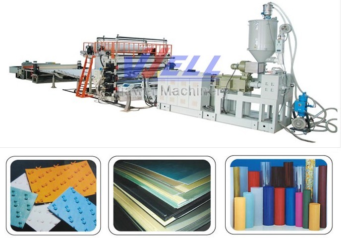 PC/PMMA/ABS/PS/PP sheet production line