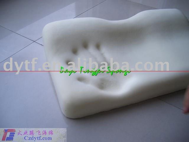 memory foam pillow with mattress sponge