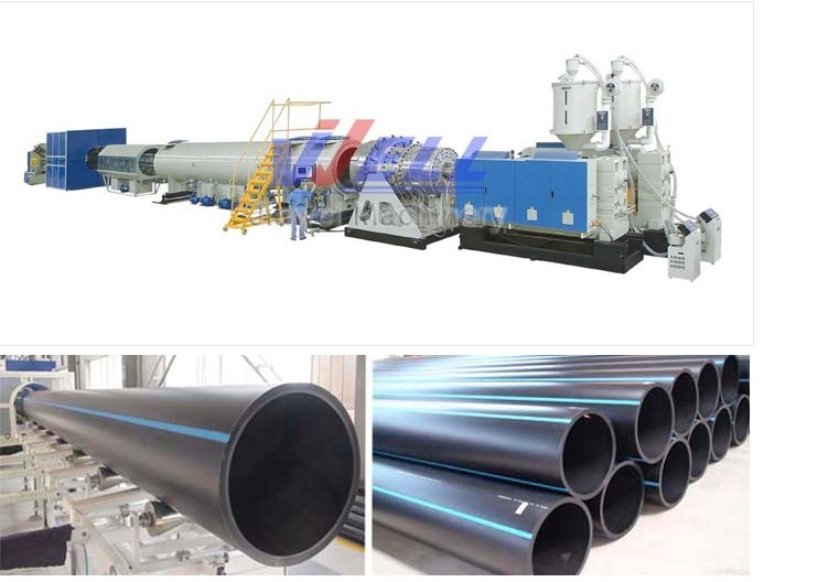 HDPE大口径燃气/供水管生产线
