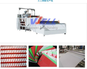 Geotechnical nets production line
