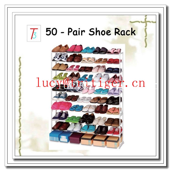 50 Pair shoe rack