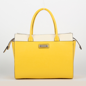 Fashion big design lady handbag with high quality PU