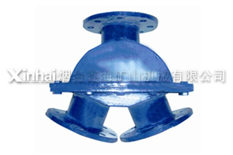 Y-ball valve