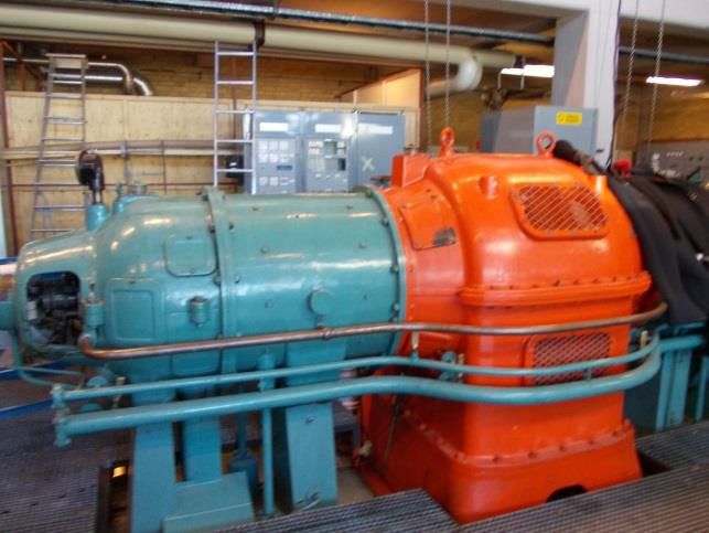 1765 KW Stal Laval Back Pressure Steam Turbine