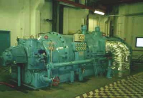 16 MW Stal Laval Back Pressure Steam Turbine