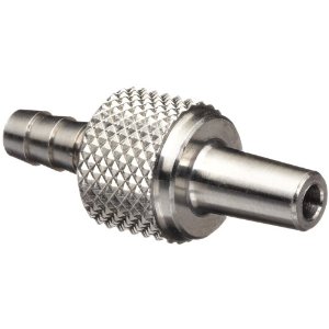 Quick coupling  knurling stainless steel.