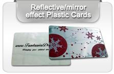 Plastic Mirror Surface Cards