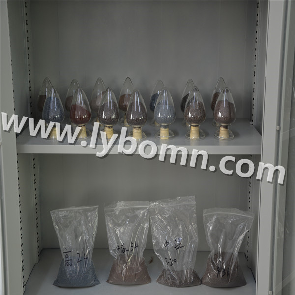 PLATED BROWN FUSED ALUMINA ABRASIVE