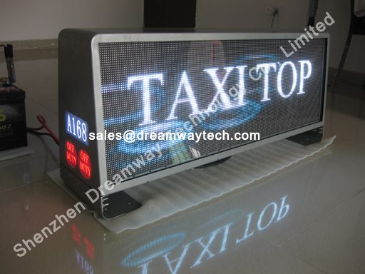Nevada Taxi Cab Top Advertising LED Display