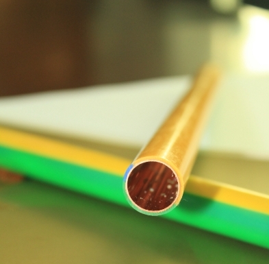 plastic covered copper tubes