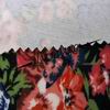 Floral Print Ponte Fabric For Dress 