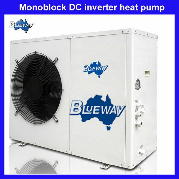 Compact 12v heat pump water heater with inverter