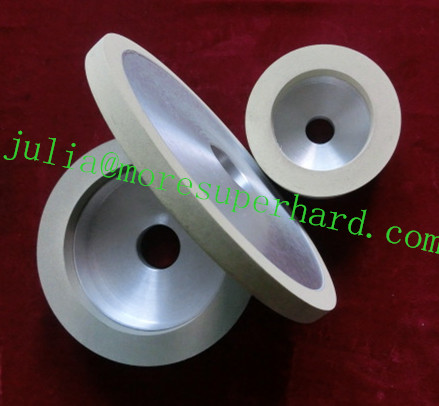 Ceramic bond diamond bruting wheel for natural diamond polishing and 
