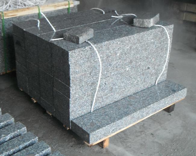 grey granite curbstones 80x200x1000mm with competitive price and strong packing