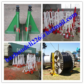  Cable drum trestles, made of cast iron,Jack towers,Cable Drum Lifting Jacks
