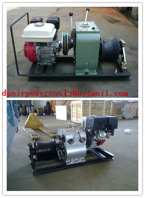China Powered Winches, best factory Cable Winch,ENGINE WINCH