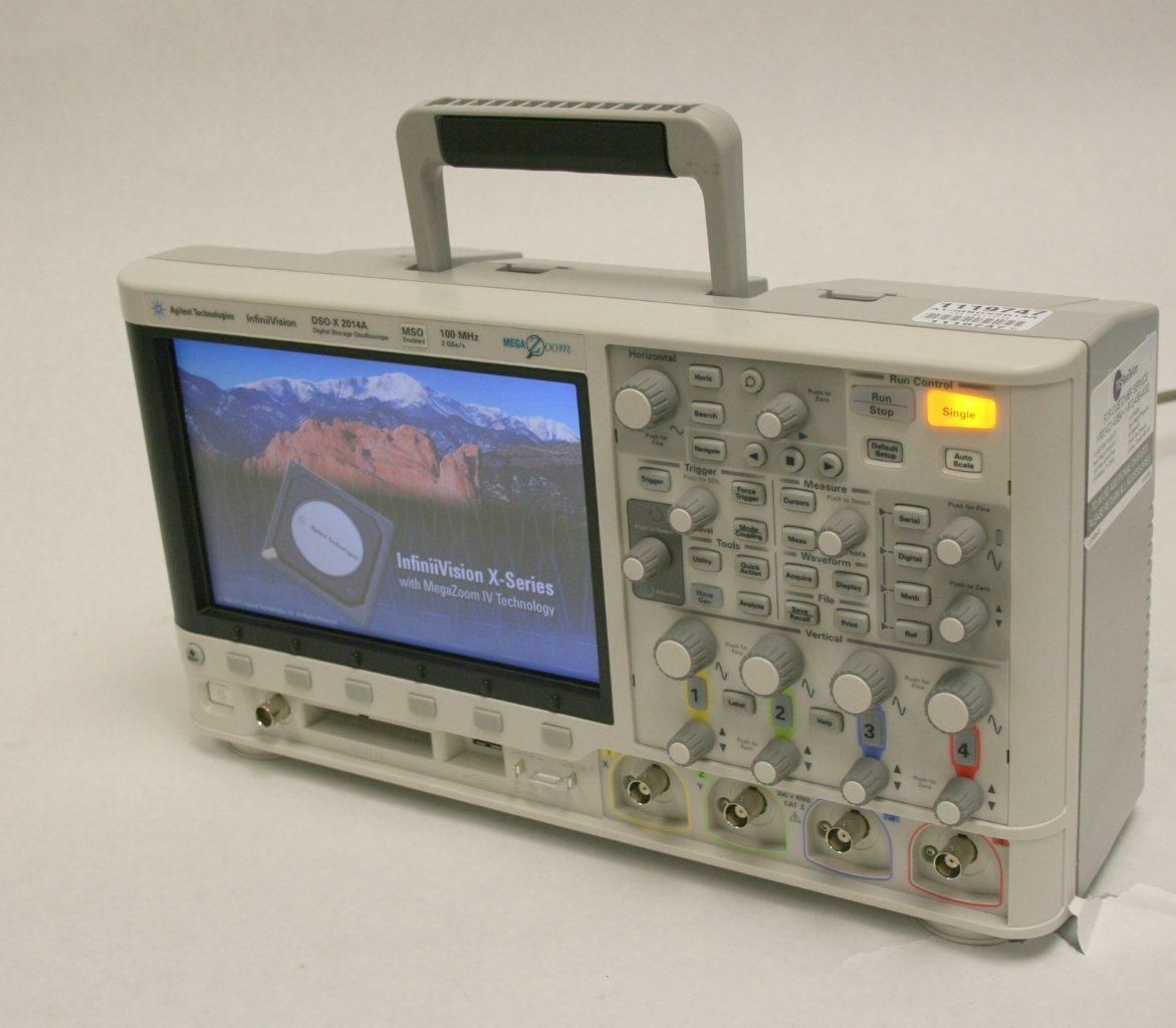 Agilent MSOX2014A, InfiniiVision oscilloscope $1000 usd