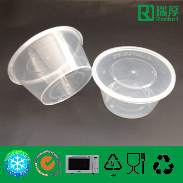 Disposable Plastic Deli Food Container 800ml