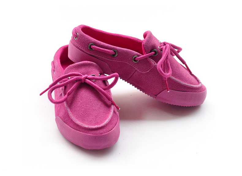 	Kids suede leather flat casual vulcanized shoes for girls  