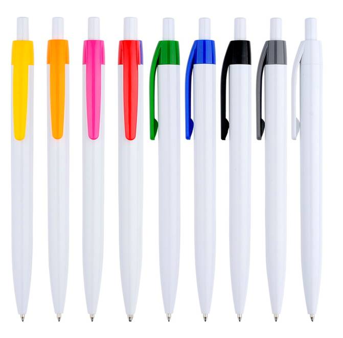 пластиковые шариковая ручка