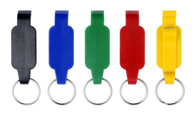 пластиковый брелок для ключей 
