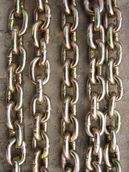 Grade 80 13mm lashing chain with splint hooks 