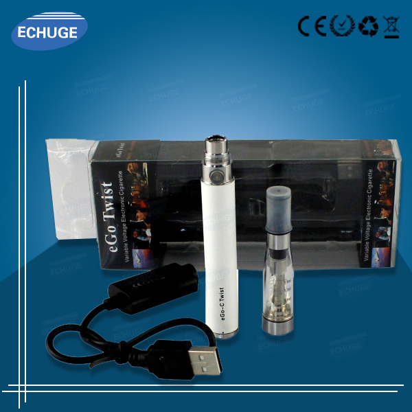 		Zeal e cig USB charger ego c twist battery with CE4+ atomizer