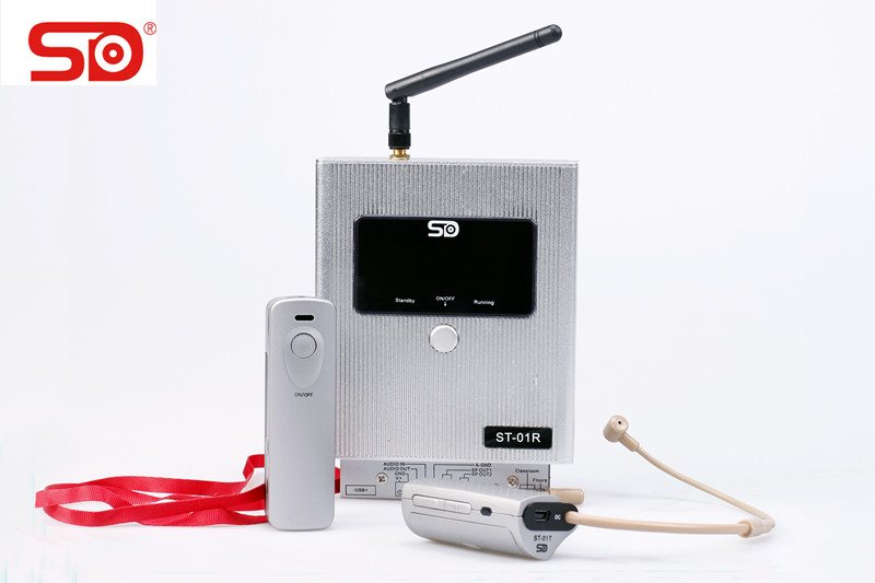 2.4 G беспроводной микрофон для учителей СТ-01 /беспроводной микрофон гарнитуры-SINGDEN