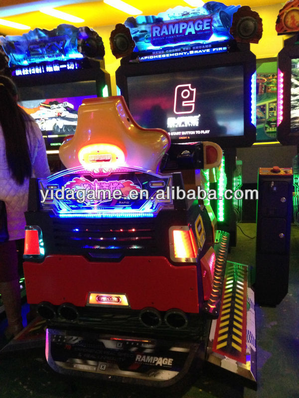 3D Ram Page full motion arcade car racing games