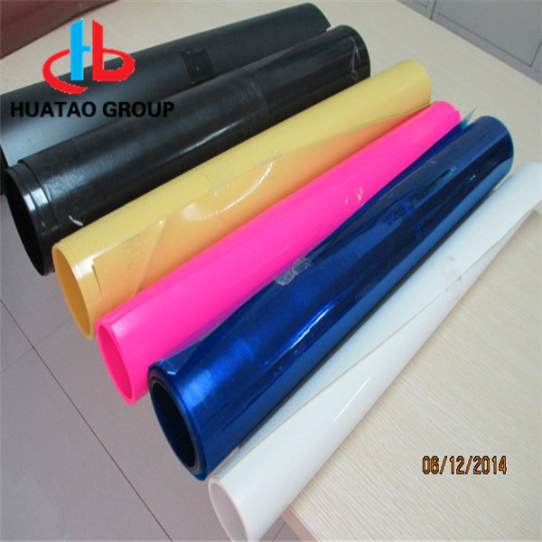 Rigid colorful PVC sheet for blister packing