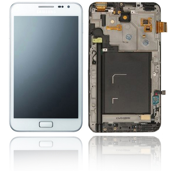 OEM Black/White Full LCD Display Touch Digitizer Screen Assembly for Samsung n7000