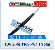 ТЮФ 2pfg 1169 ПВ1-Ф Солнечный кабель