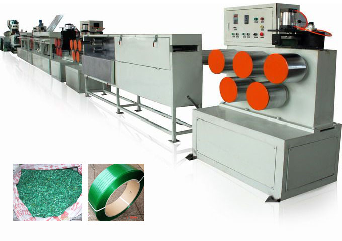 PET strap band production line