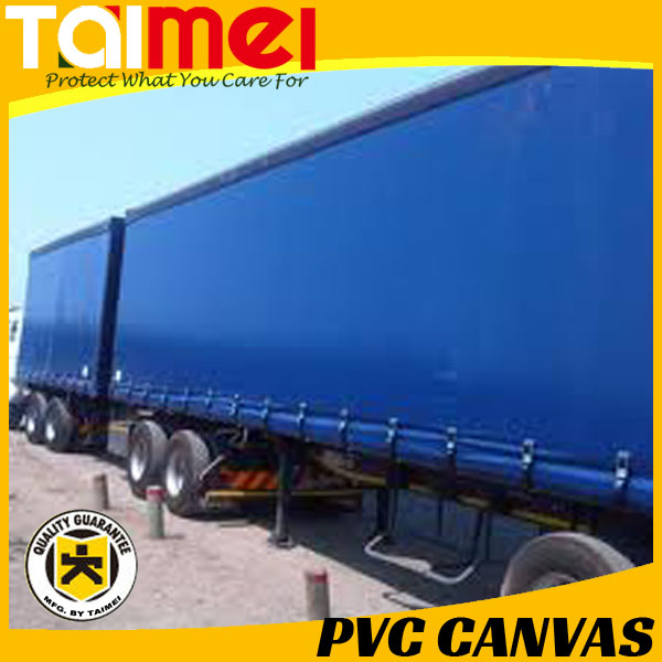 Heavy Duty Waterproof 650 gsm PVC vinyl Coated Canvas Fabrics