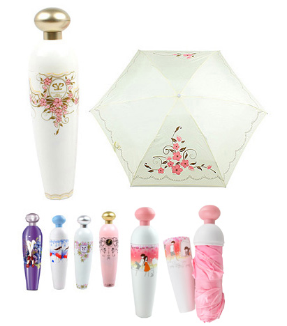 Perfume Plastic Bottle Umbrella