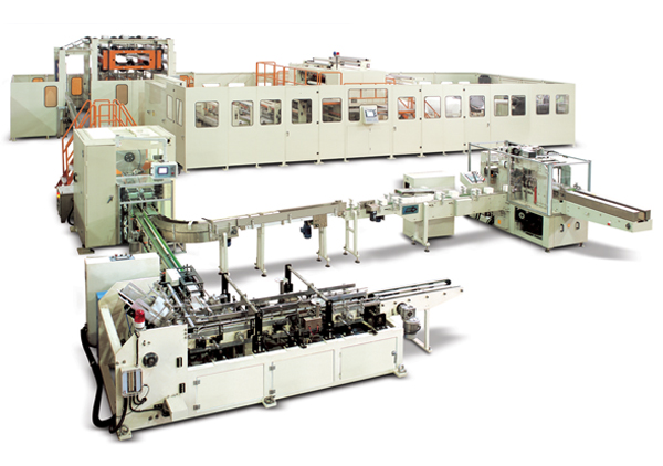 YH-PL Full Automatic facial tissue production line(1550/2900)