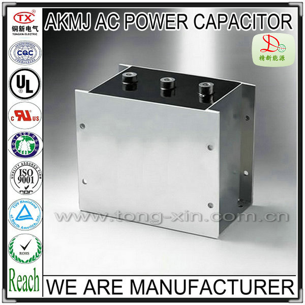 2014 Hot Sale 400VAC-1000VAC Shipment Timely and Long Lifetime AKMJ AC Filter Capacitor