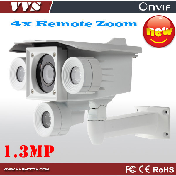 1280 * 960P ONVIF p2p дистанционного зум IP-камера с уникальным дизайном