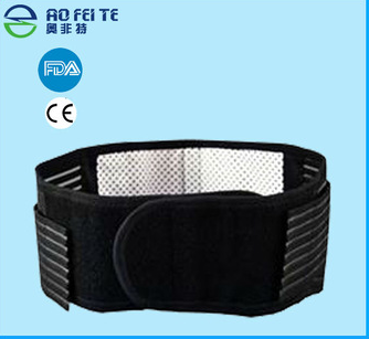 Aofeite Medical Healthcare Tourmaline Magnetic Back Brace Lumbar Support Belt FDA/CE