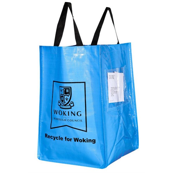 new product recycled bag pp woven shopping bag