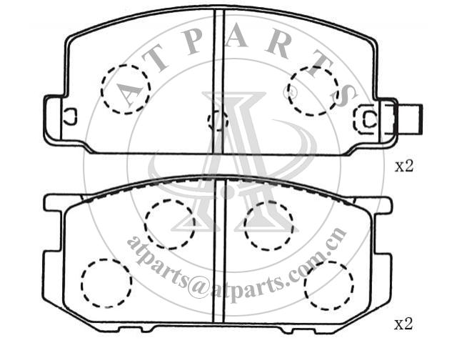 OE  for disk brake pads