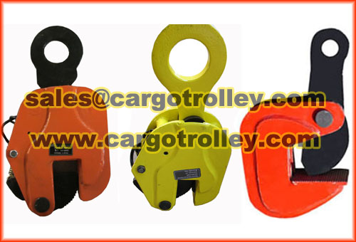 Industrial Lifting Clamps for Steel Plates Beams