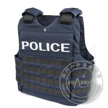 Kevlar Ballistic vest/ Body Armor with NIJ IIIA Molle system