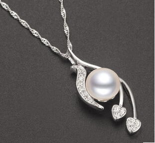 2014 New freshwater pearl necklace, pearl necklace, 