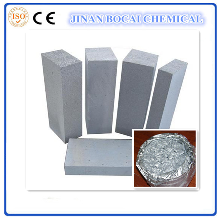 Aluminum paste for producing AAC