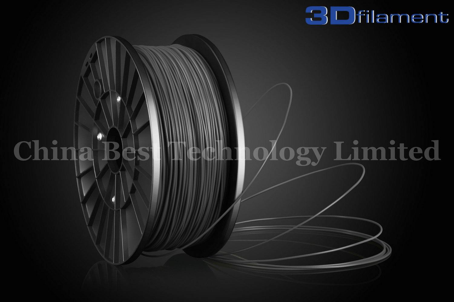 3D Printer Filament PLA 1.75mm Silver
