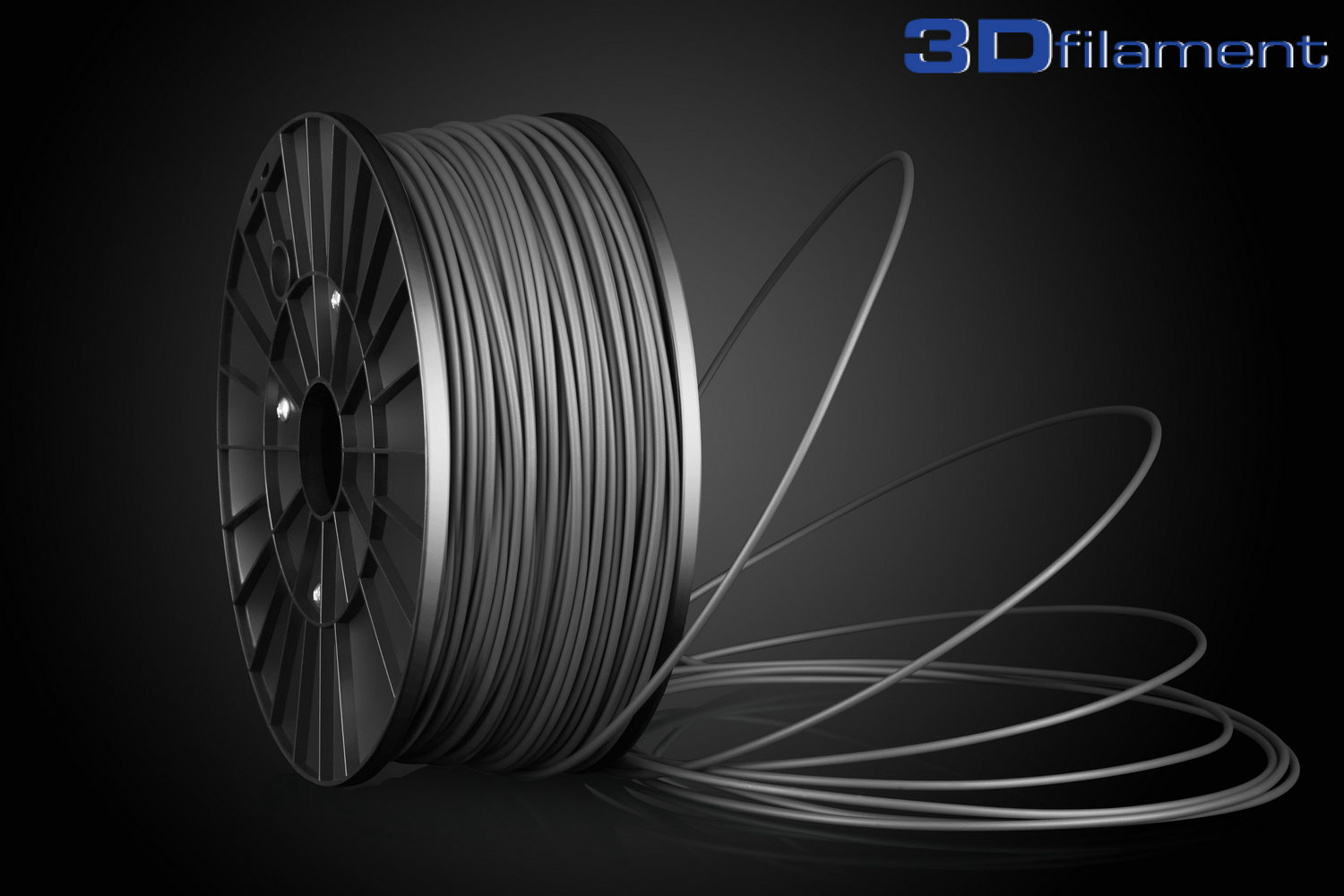 3D Printer Filament ABS 3.0mm Silver