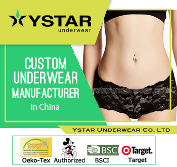Womens fashion design lace underwear YSWB-0009