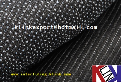 Weft Insert Fusible Interlining For Garment